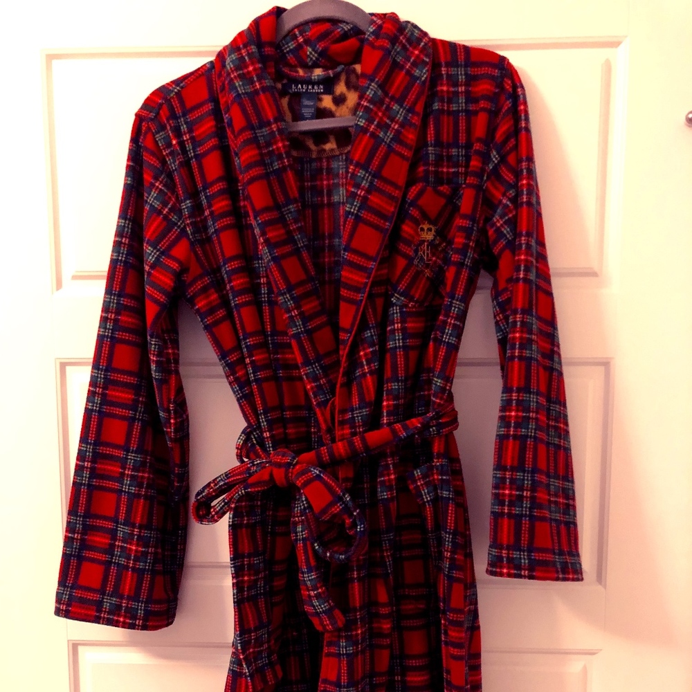 Ralph Lauren Red and Green Rob, Small, OBO